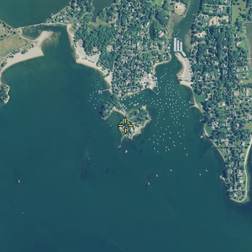 Aerial/Satellite Image of Pratt Island Two, CT