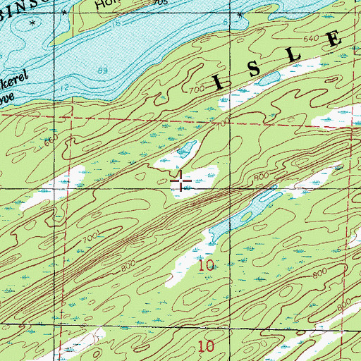 Topographic Map of Lauren Grove Park, MI