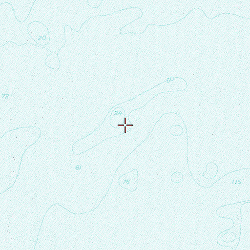 Topographic Map of Budd Reef, CT