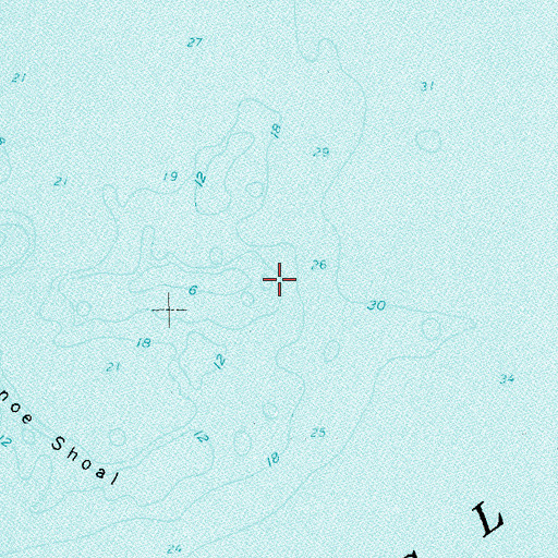 Topographic Map of Georges Rock, CT
