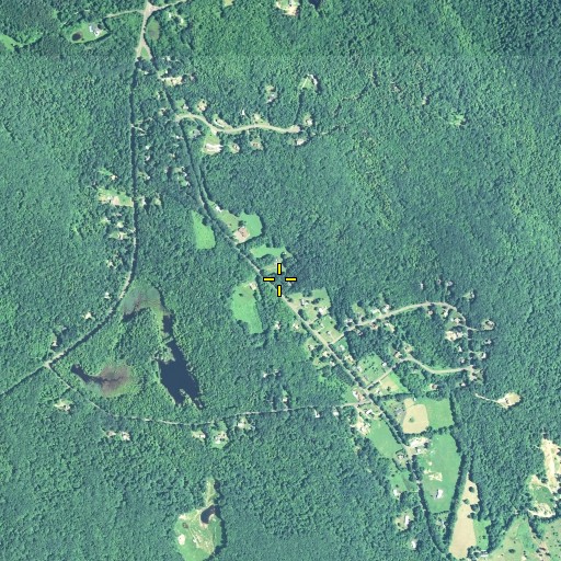 Aerial/Satellite Image of Barkhamsted, CT