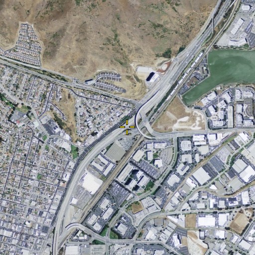 Aerial/Satellite Image of Exit 425B, CA