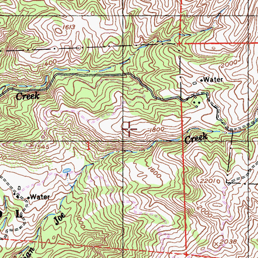 Topographic Map of Vista Grande, CA