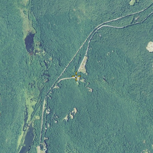 Aerial/Satellite Image of Hancock, CT