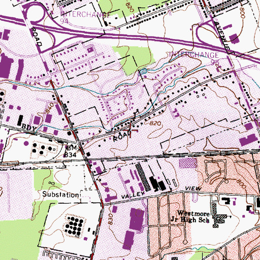 Topographic Map of First Pentecostal Church, OH