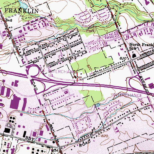 Topographic Map of Westview Alliance Church, OH