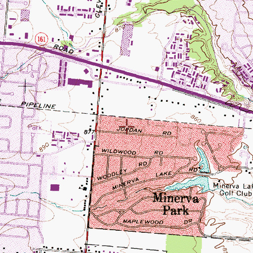 Topographic Map of Faith Life Family Church, OH