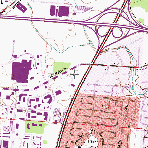 Topographic Map of International Academy of Columbus, OH