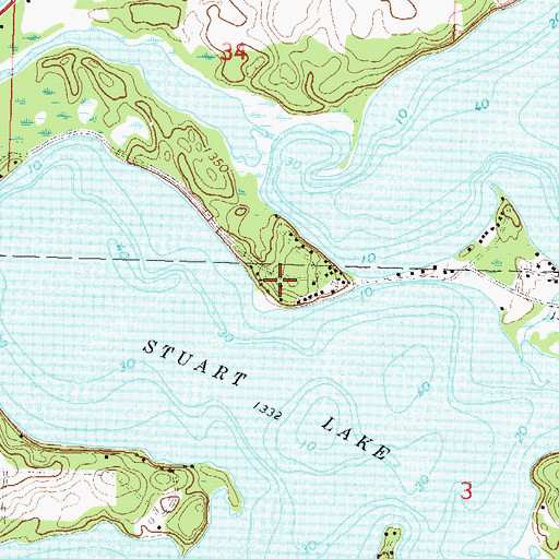 Topographic Map of Nirvana, MN