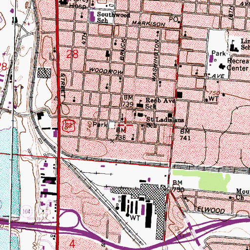 Topographic Map of Holy Ground Outreach, OH