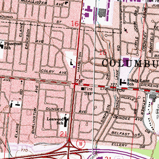 Topographic Map of Smart Kids Learning Academy, OH