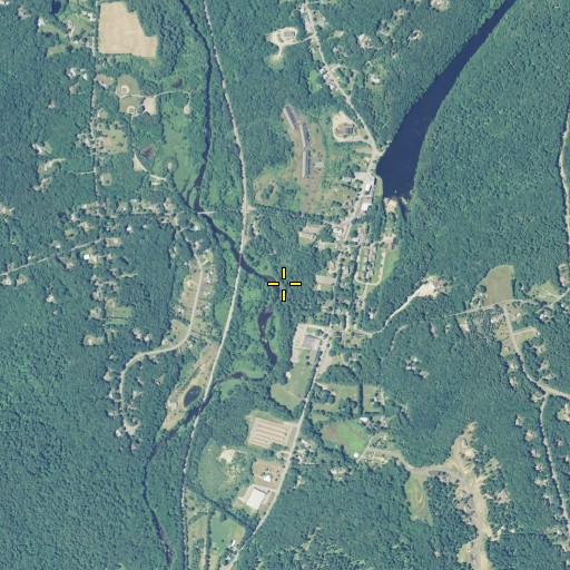 Aerial/Satellite Image of Conant Brook, CT