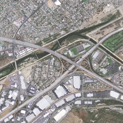 Aerial/Satellite Image of Exit 12, CA