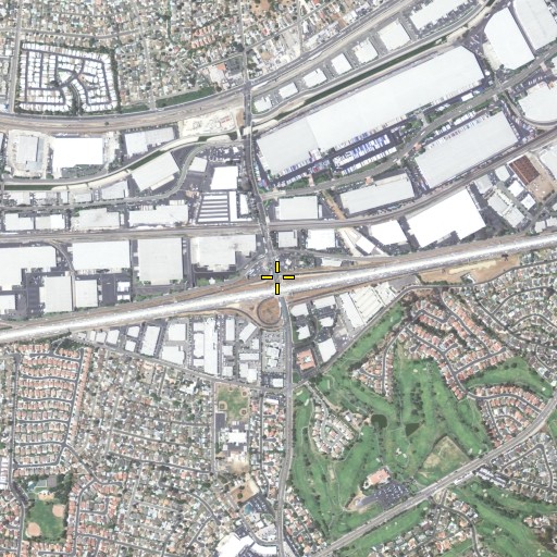 Aerial/Satellite Image of Exit 21, CA