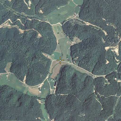 Aerial/Satellite Image of Jackson Branch, KY