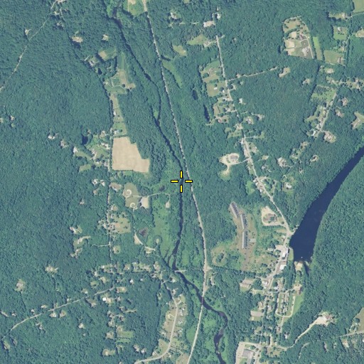 Aerial/Satellite Image of Green Brook, CT