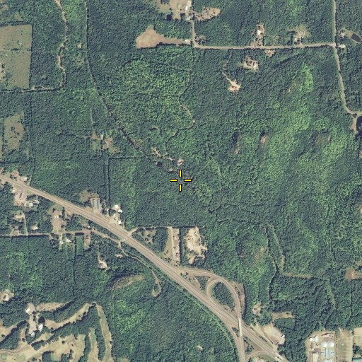 Aerial/Satellite Image of Interstate Falls, MI