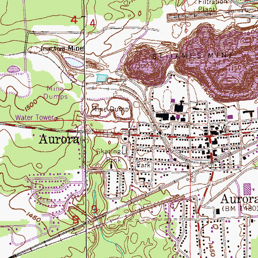 Topographic Map of Grace and Truth Bible Church, MN