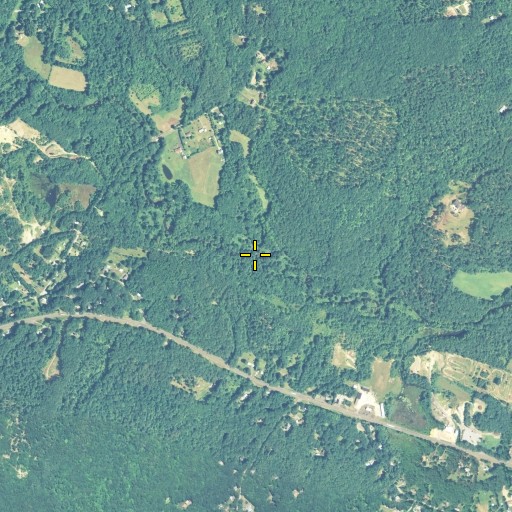 Aerial/Satellite Image of Rufus Brook, CT