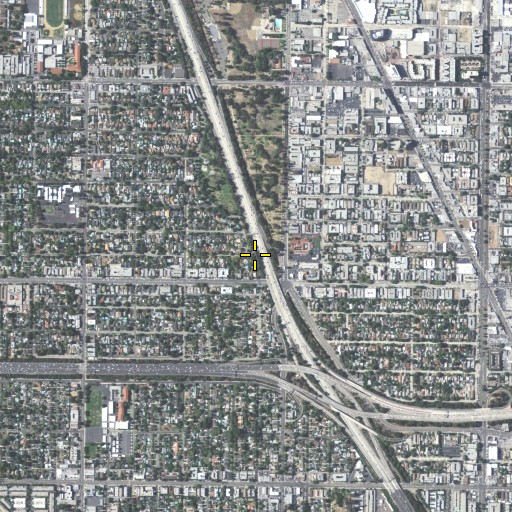 Aerial/Satellite Image of Exit 6A, CA