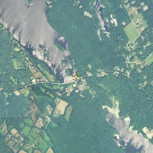 Aerial/Satellite Image of Willimantic River, CT