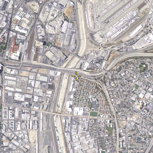 Aerial/Satellite Image of Exit 1E, CA