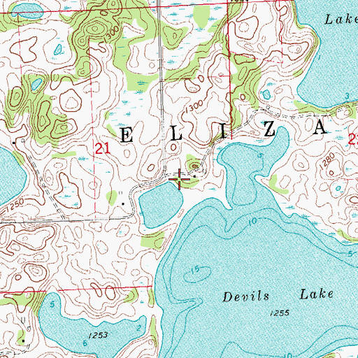 Topographic Map of School Number 230 (historical), MN