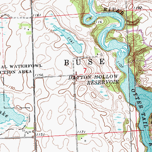 Topographic Map of School Number 29 (historical), MN