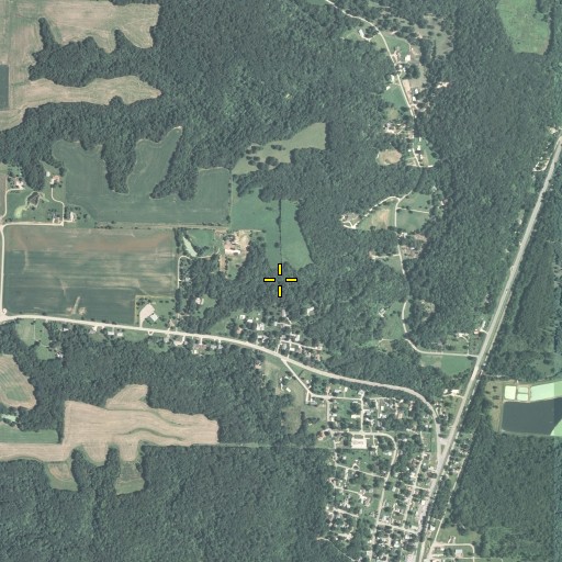 Aerial/Satellite Image of Crew Mine, IL