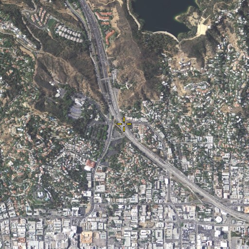 Aerial/Satellite Image of Exit 9B, CA