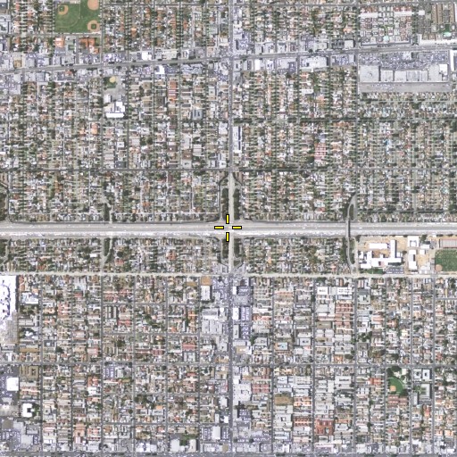 Aerial/Satellite Image of Exit 23B, CA