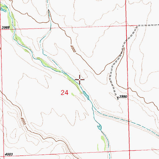 Topographic Map of Sand Creek Massacre National Historic Site, CO