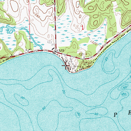 Topographic Map of Clear View, MN