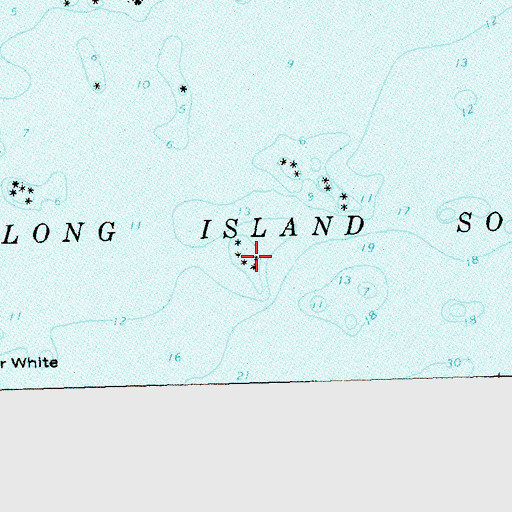 Topographic Map of Half Acre Rock, CT