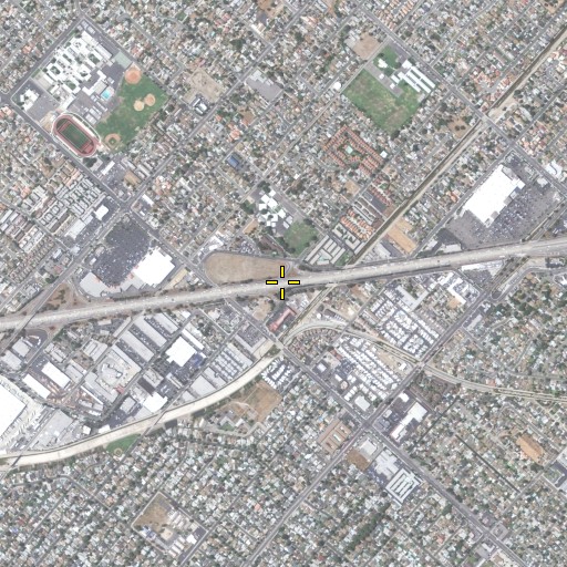 Aerial/Satellite Image of Exit 32B, CA