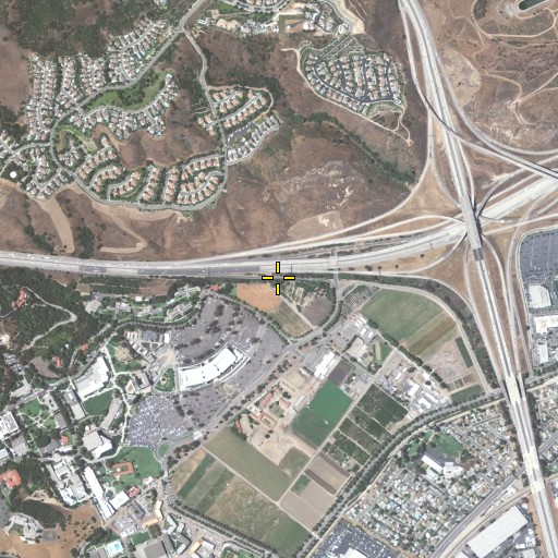 Aerial/Satellite Image of Exit 41, CA