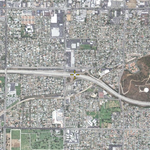 Aerial/Satellite Image of Exit 42, CA