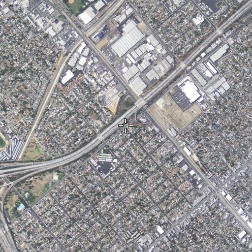 Aerial/Satellite Image of Exit 44C, CA