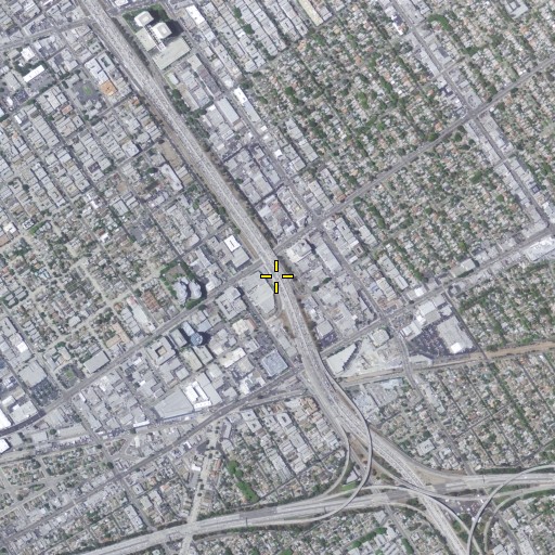 Aerial/Satellite Image of Exit 54, CA