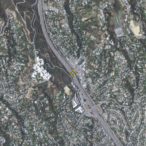 Aerial/Satellite Image of Exit 57B, CA