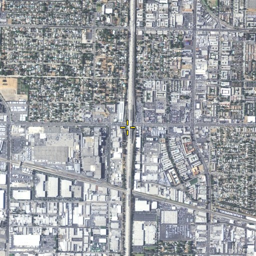 Aerial/Satellite Image of Exit 68, CA