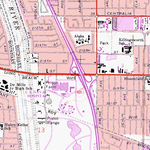 Topographic Map of Exit 3, CA