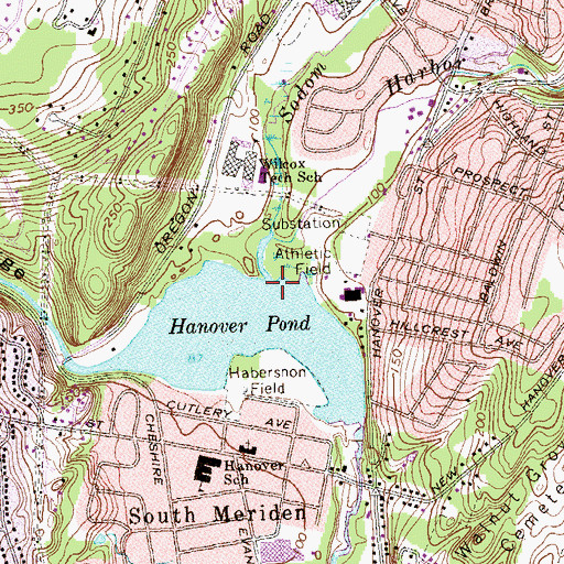 Topographic Map of Sodom Brook, CT