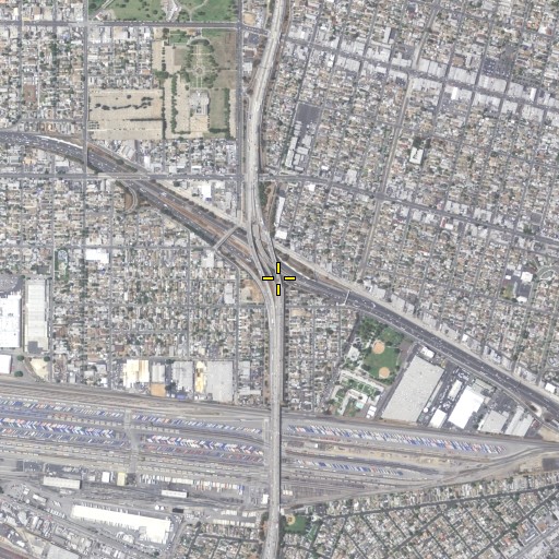 Aerial/Satellite Image of Exit 18A, CA
