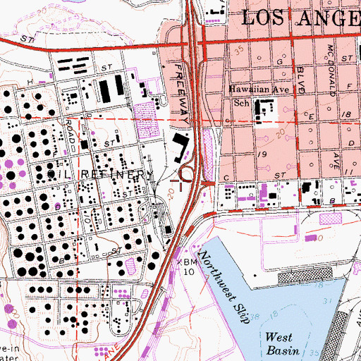 Topographic Map of Exit 3A, CA