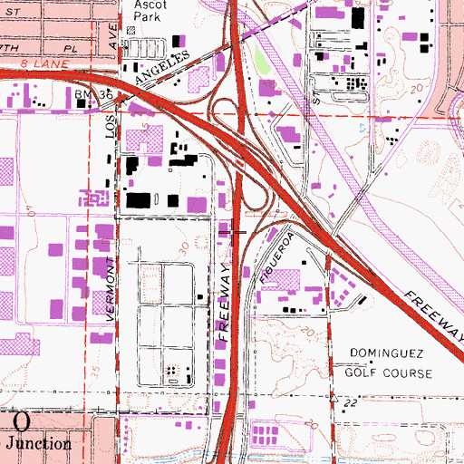 Topographic Map of Exit 9, CA