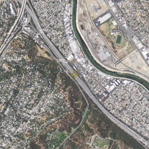 Aerial/Satellite Image of Exit 138, CA