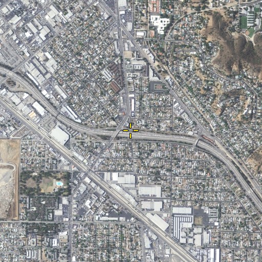 Aerial/Satellite Image of Exit 150B, CA
