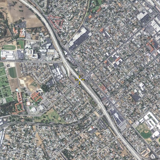 Aerial/Satellite Image of Exit 157, CA