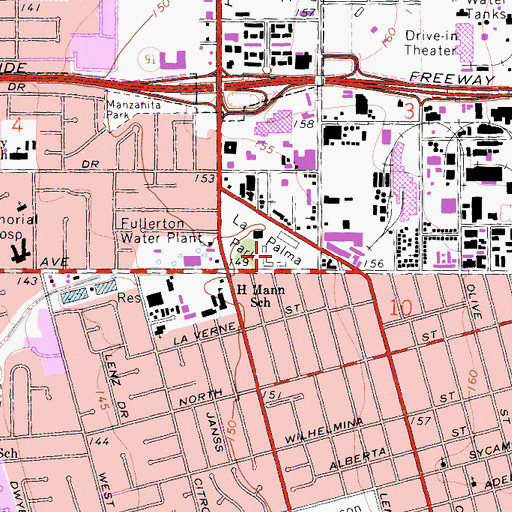 Topographic Map of Dee Field, CA